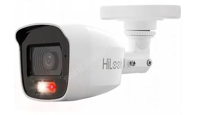 HILOOK THC-B127-LPS 2mp Dual Light 2.8mm Bullet Kamera Dual-Light Dahili Mikrofon,