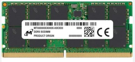 MICRON 8GB DDR5 5600MHZ CL46 1.1V NOTEBOOK RAM MTC4C10163S1SC56BD1