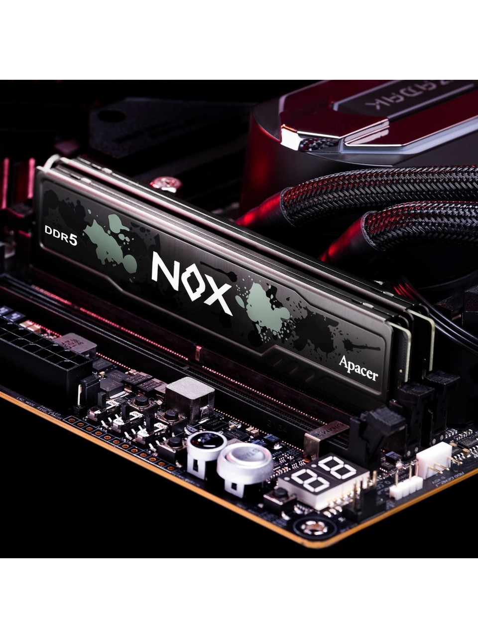Apacer NOX 32GB 1x32GB 5600MHz CL40 DDR5 Gaming Ram (AH5U32G56C522MBAA-1)