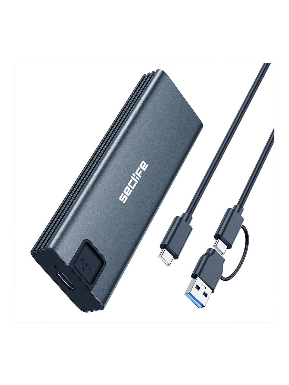 SECLIFE 1TB SCL-2300 USB3.2/C TYTPE-C TASINABILIR SSD 1050 Mb/s - 900Mb/s