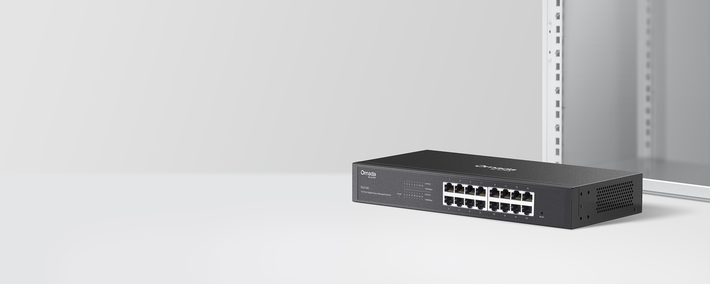 TP-LINK OMADA ES216G 16 PORT RJ45 GIGABIT KOLAY YÖNETİLEBİLİR SWITCH